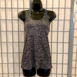 Lululemon black and white tank top. Excellent condition.